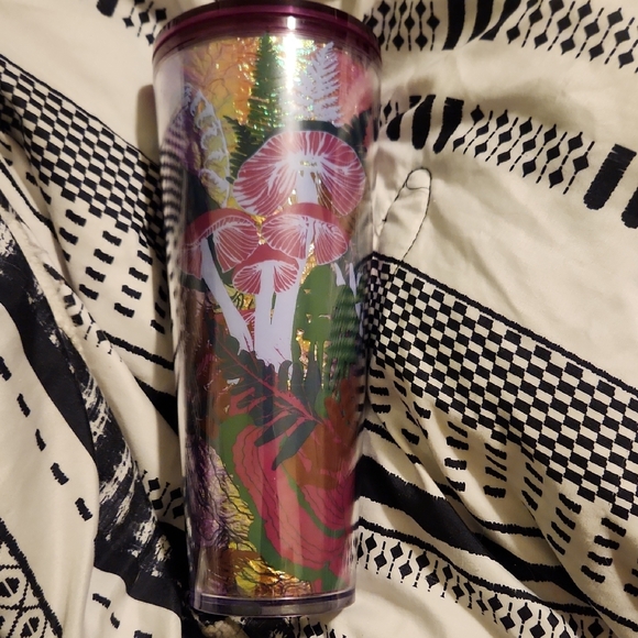 Starbucks Other - STARBUCKS INSULATED Colorful Mushroom Tumbler